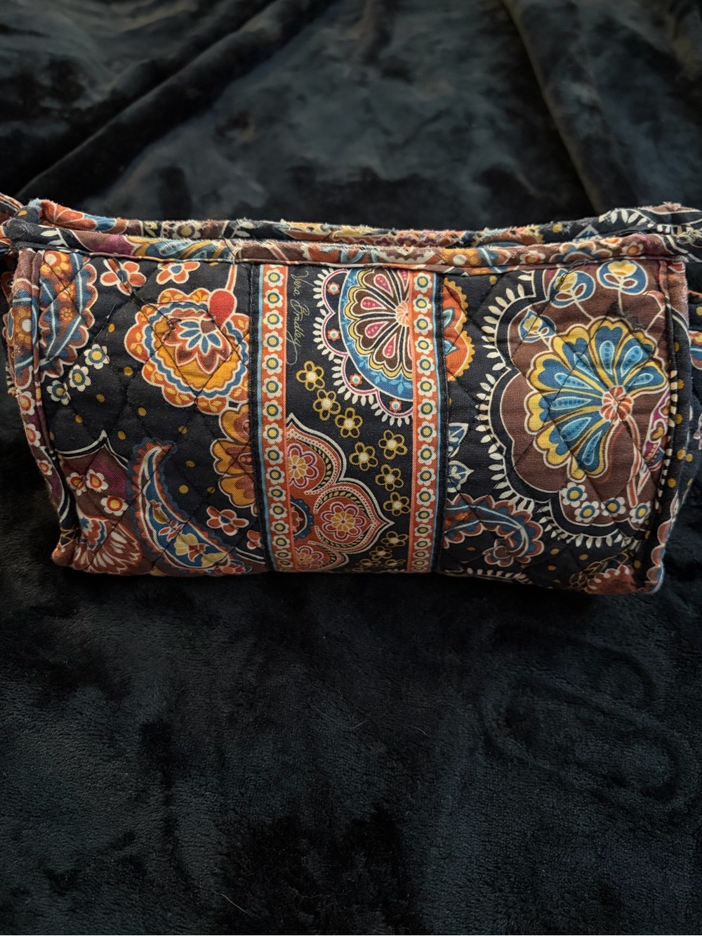 Vera Bradley Kensington Quilted Shoulder Bag Made in USA